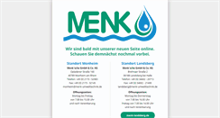 Desktop Screenshot of menk-umwelttechnik.de